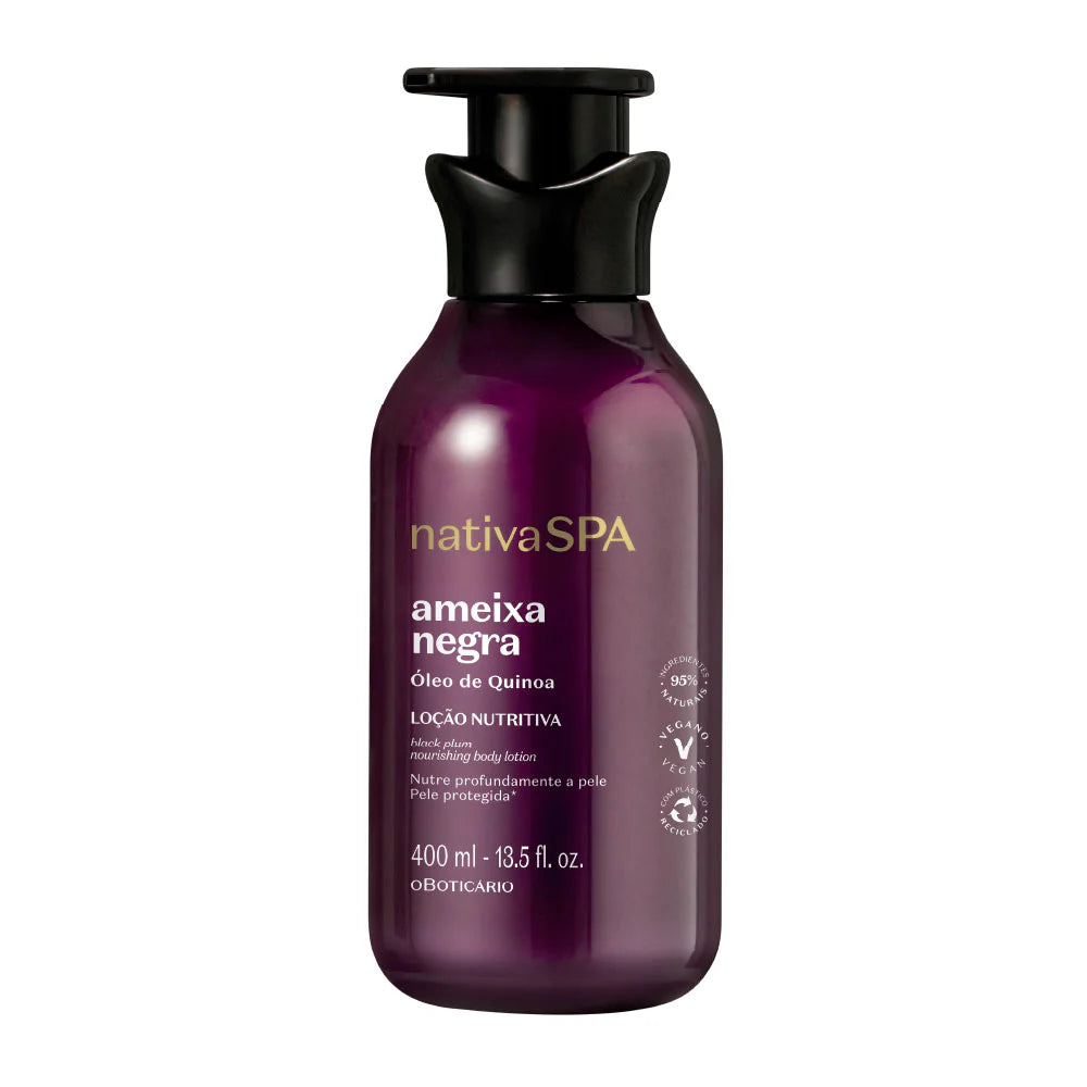 Loção Hidratante Nativa Spa Ameixa Negra, 400ml