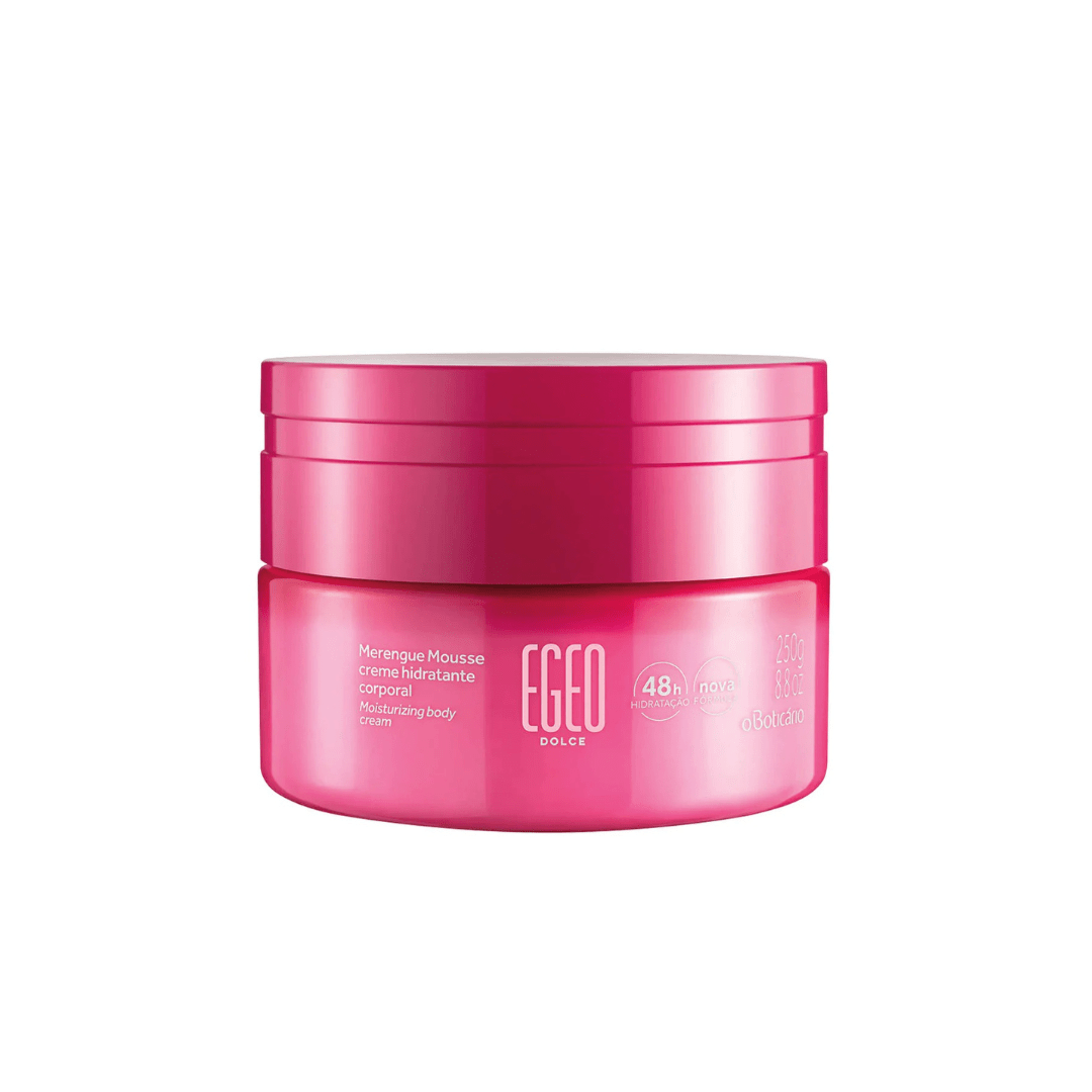 Kit O Boticário Egeo Dolce: Desodorante Colônia 90ml + Merengue Mousse Hidratante 250g