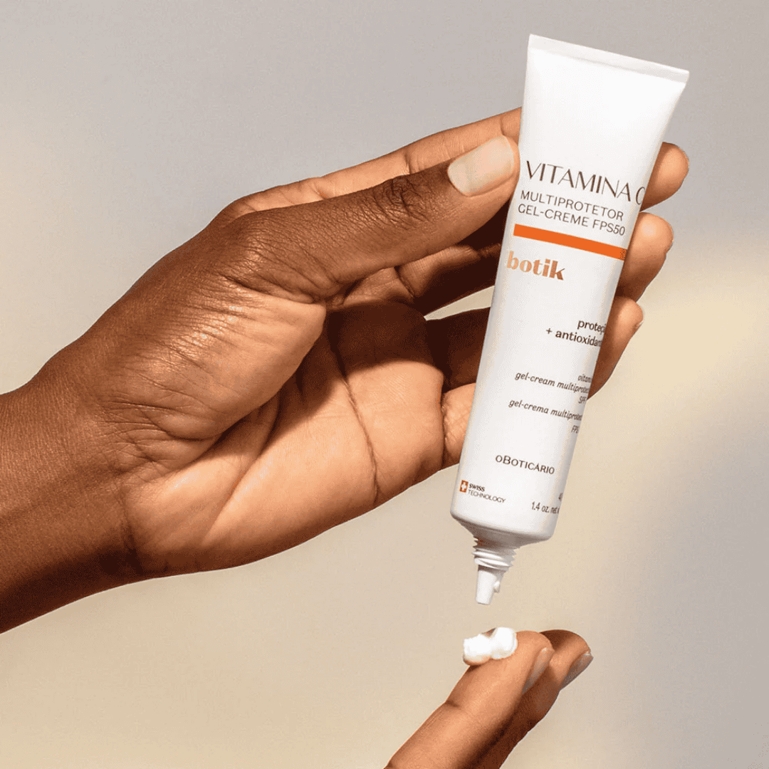 O Boticário Botik Gel Creme FPS 50 Multiprotetor Vitamina C 40g