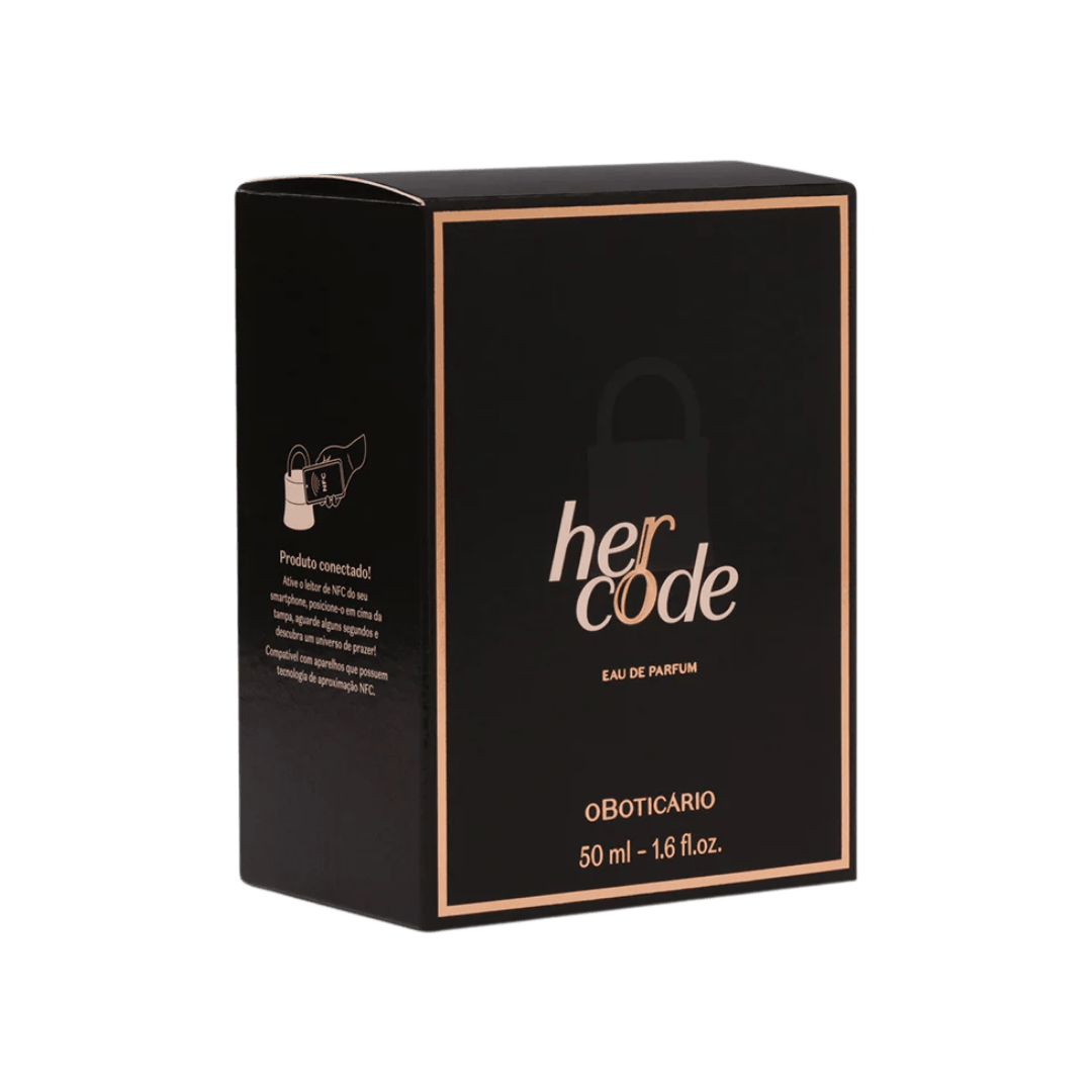 O Boticário Her Code Eau De Parfum 50ml