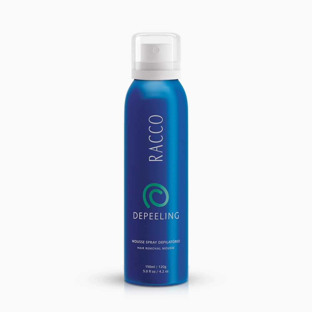 Mousse Depilatoria Racco Depeeling en Spray 150 ml: Depilación rápida e indolora