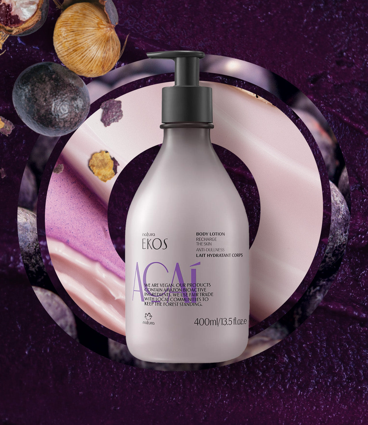 Loção Corporal Ekos Açaí