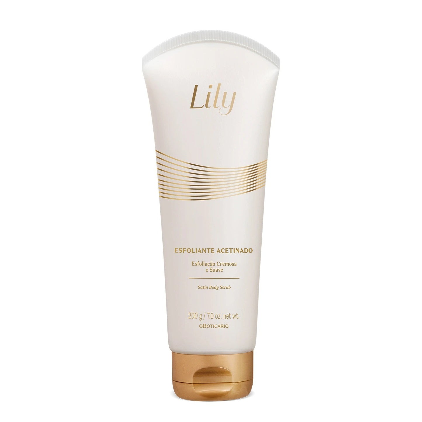 O Boticário Esfoliante Hidratante Acetinado Lily 200g
