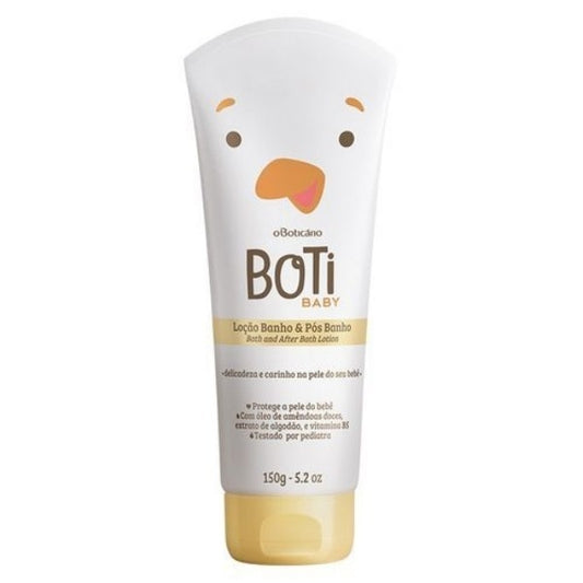 O BOTICÁRIO Boti Baby Loção Hidratante Banho e Pós Banho 150g