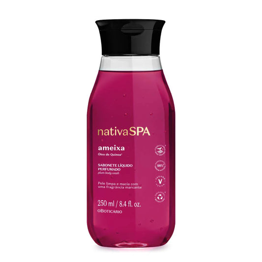 O Boticário Nativa SPA Sabonete Líquido Perfumado Ameixa 250 ml