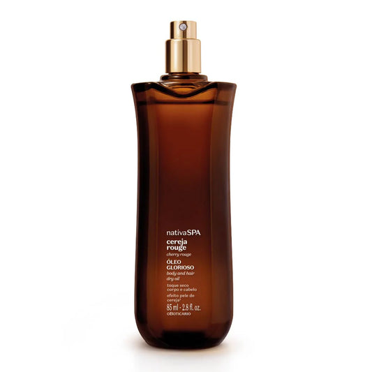 Nativa SPA Óleo Glorioso Cereja Rouge Corpo e Cabelo 85 ml