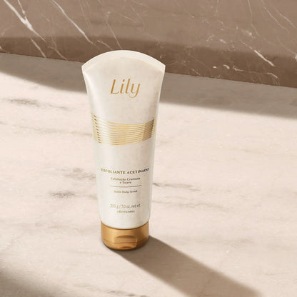 O Boticário Esfoliante Hidratante Acetinado Lily 200g
