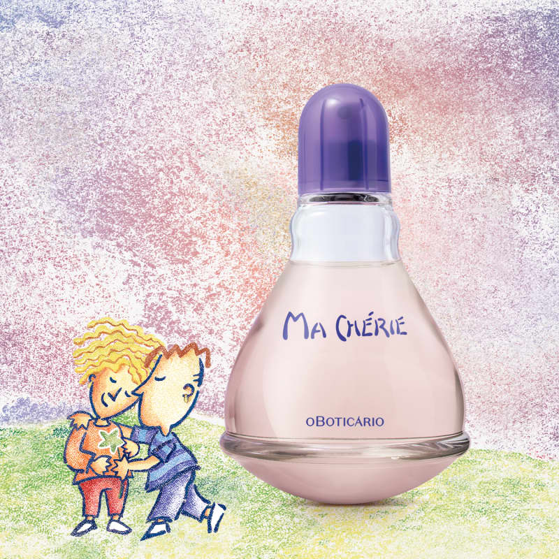 Ma Chérie Desodorante Colônia 100ml – Fragrância Floral Musk com Notas de Lavanda e Bergamota