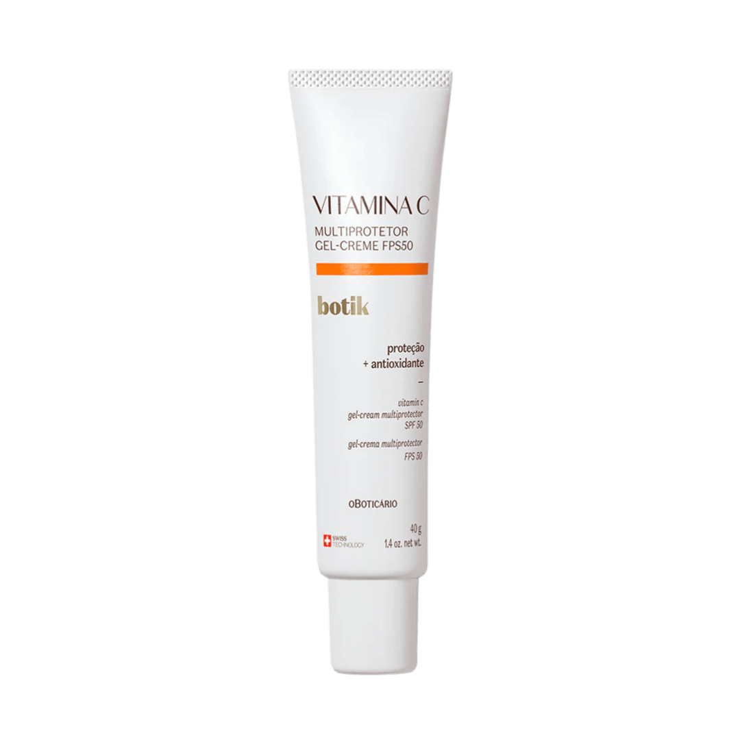 O Boticário Botik Gel Creme FPS 50 Multiprotetor Vitamina C 40g