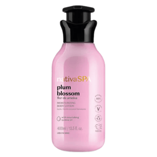 O Boticário Nativa SPA Loção Hidratante Flor de Ameixa 400ml