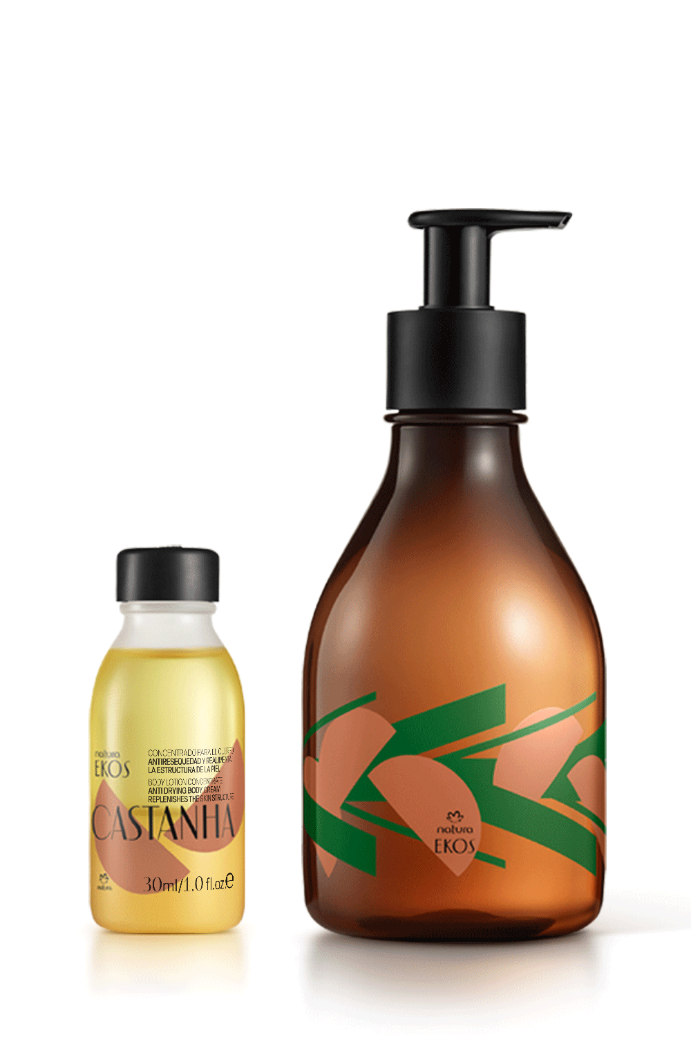 Kit de Loção Corporal Concentrada Ekos Castanha