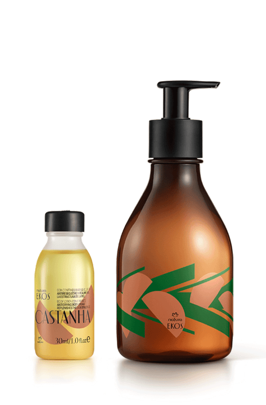 Kit de Loção Corporal Concentrada Ekos Castanha