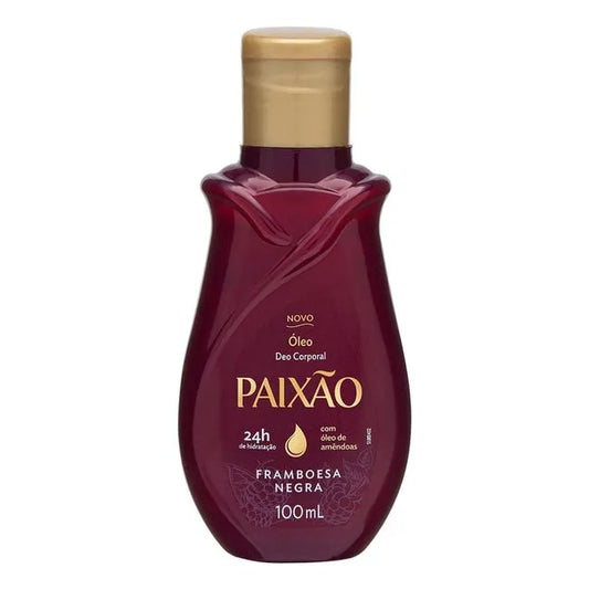 Loción Hidratante Pasión Frambuesa Negra 200 ml – Hidratación 24 horas con Aceite de Almendras y Acción Desodorante