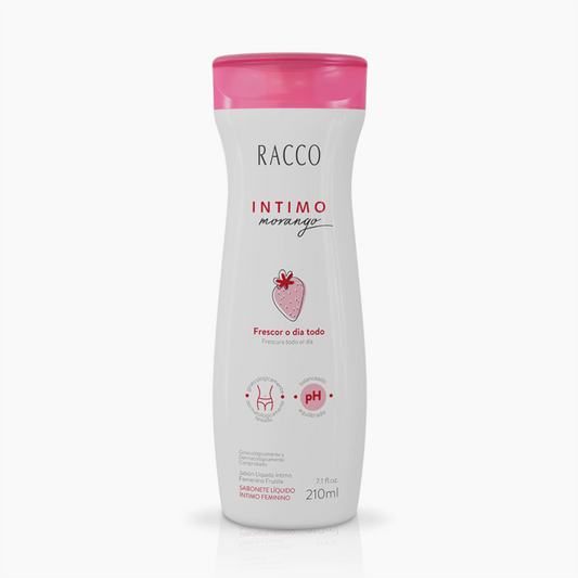 Jabón Líquido Íntimo Femenino Fresa 210ml – Racco