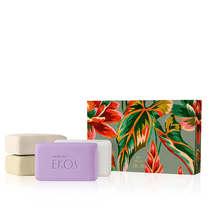 Ekos Holiday Creamy Soap Bar Set