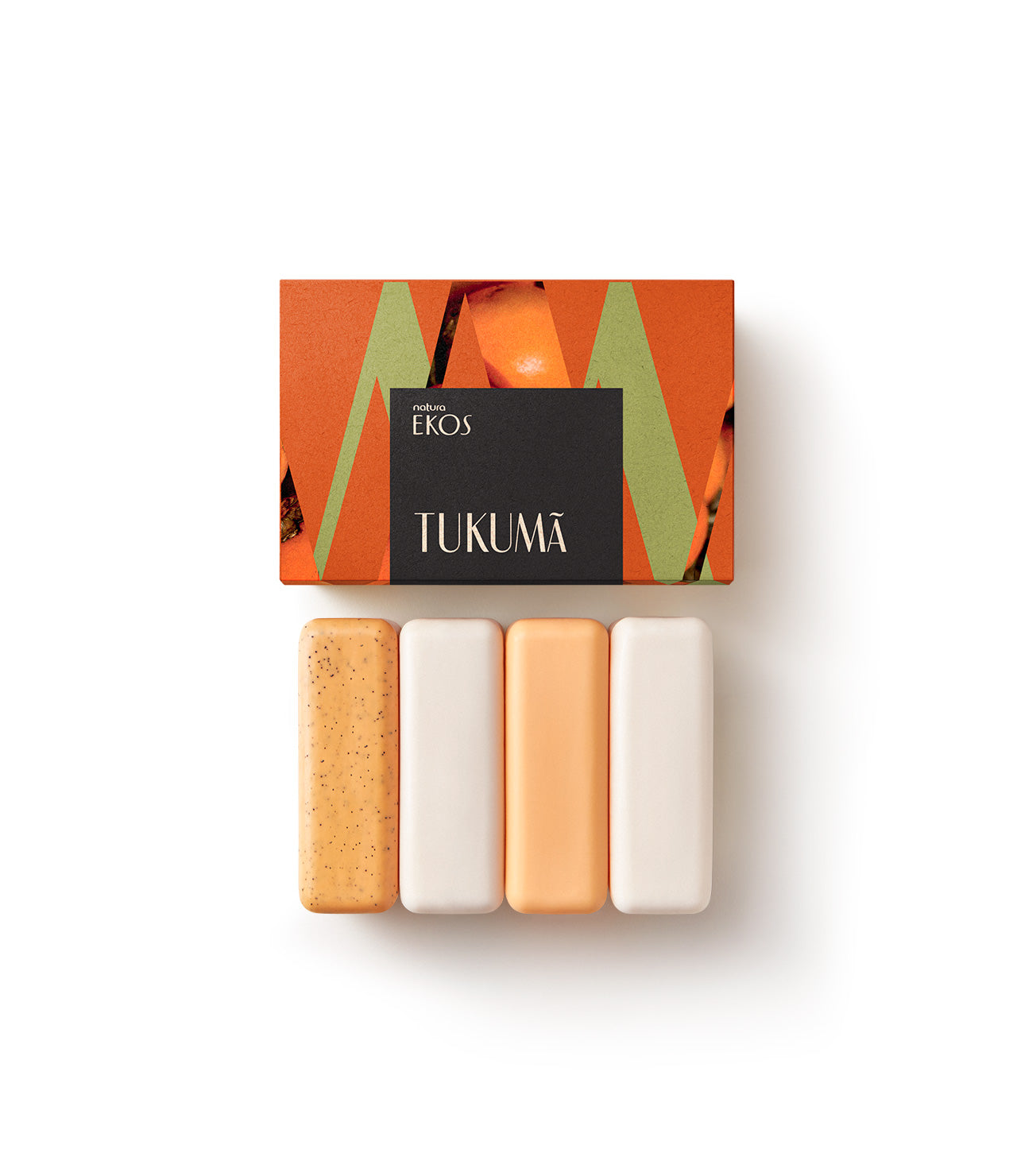 Ekos Tukumã Creamy and Exfoliating Bar Soap Set