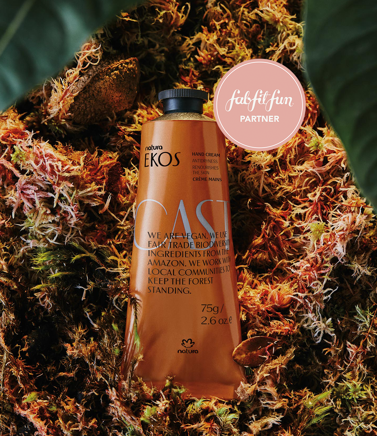 Creme para Mãos Ekos Castanha