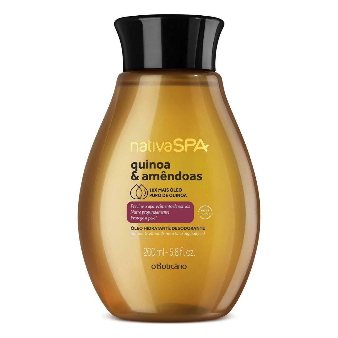O Boticário Óleo Hidratante Nativa SPA Quinoa &amp; Amêndoas 200ml