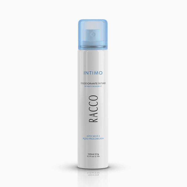 Desodorante Íntimo en Spray Seco Racco 100 ml – Frescura y confort para la zona íntima