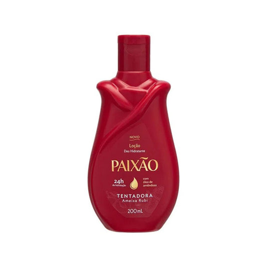 Loción Hidratante Pasión Tentadora 200 ml – Hidratación 24 h con Aceite de Almendras y Acción Desodorante