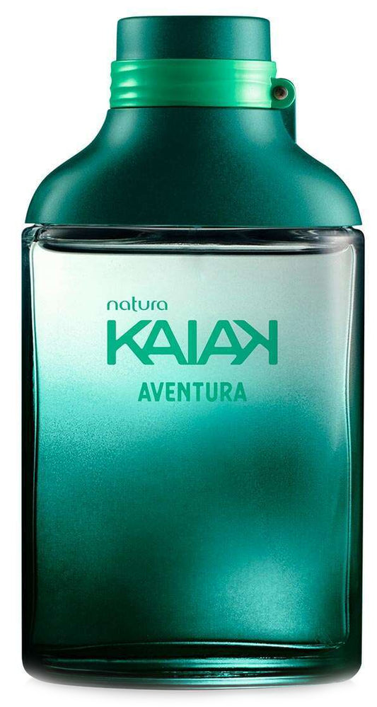 Natura Kaiak Aventura Masculino 100ml – Desodorante Colônia Aromático com Notas de Bergamota, Artemísia e Pimenta Preta