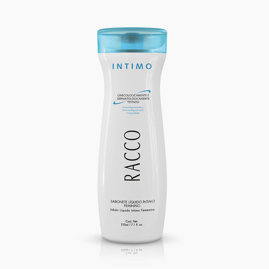 Jabón Líquido Íntimo Femenino Racco – 210 ml | Higiene delicada y frescura prolongada