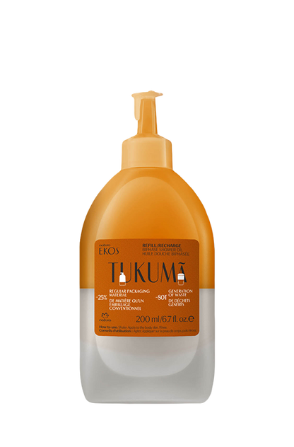 Ekos Tukumã Biphase Shower Oil Refill