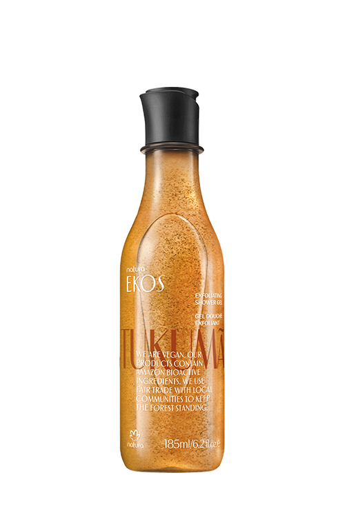 Gel de Duche Esfoliante Ekos Tukumã
